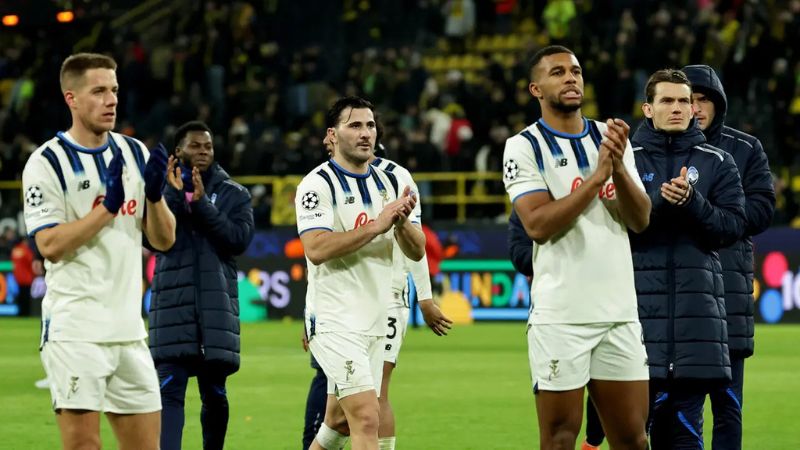 Bảng tỷ lệ kèo trận Atalanta vs Borussia Dortmund