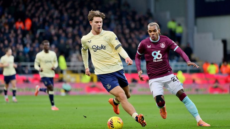 Bảng tỷ lệ kèo trận Everton vs Burnley