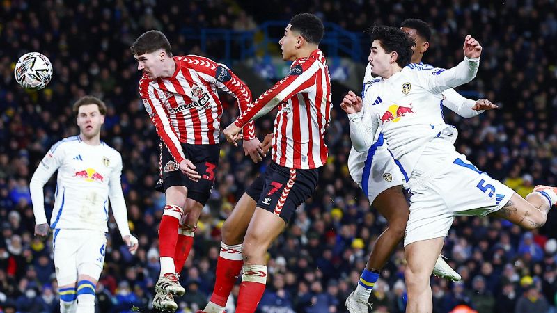 Bảng tỷ lệ kèo trận Leeds United vs Sunderland