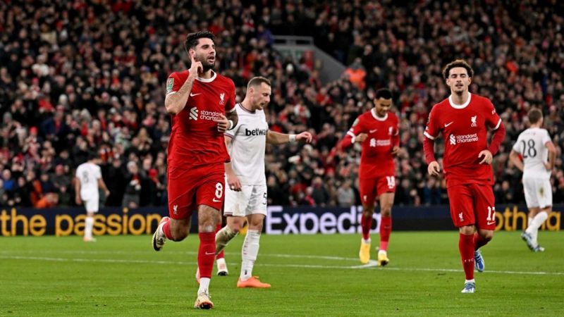 Bảng tỷ lệ kèo trận Liverpool vs West Ham